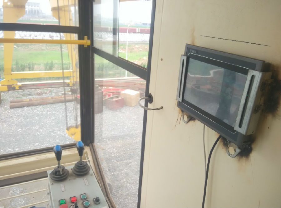 起重機安全監控系統現場照片一